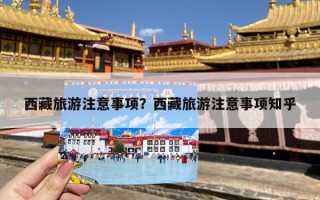 西藏旅游注意事项？西藏旅游注意事项知乎