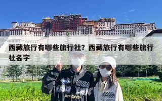 西藏旅行有哪些旅行社？西藏旅行有哪些旅行社名字