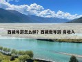 西藏导游怎么样？西藏做导游 高收入